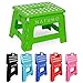 NATUMO® - Sgabello pieghevole di alta qualità, portata 150 kg, per cucina, bagno, giardino, per bambini e adulti