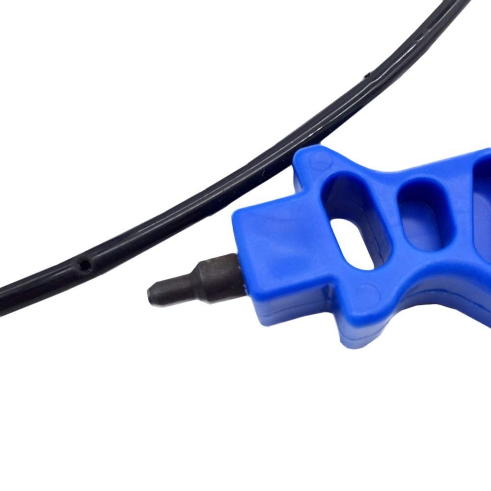 Adaptador de fontanería de jardín, 20 piezas de 3-5 mm, herramientas de perforación, accesorios de perforación de riego de jardín, perforadora de manguera, herramienta de conectores de agua
