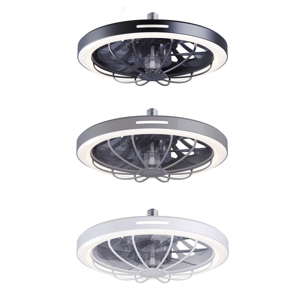 Ventilatori da soffitto per camere da letto con telecomando, facile