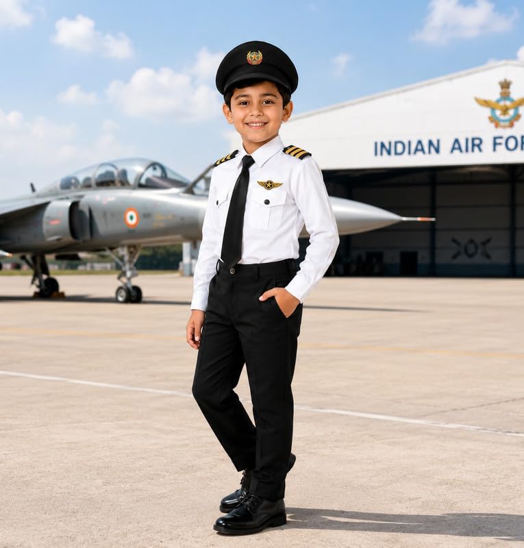 Image of Raj Costume Freedom Fighter Costume for Kids | Independence Day Fancy Dress | Patriotic School Function Dress | Boys & Girls