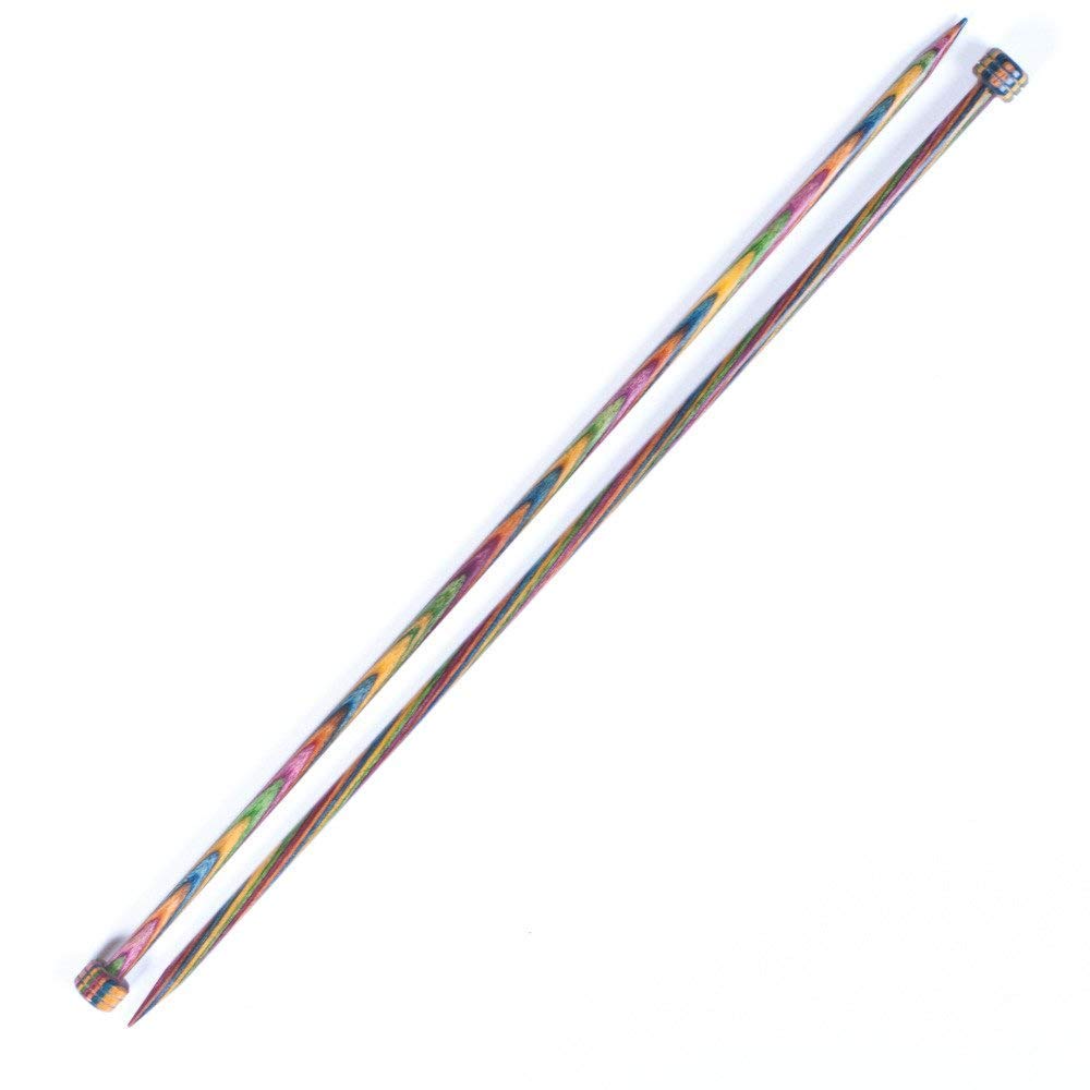 KnitPro Symfonie Wood Straight Needles 35cm - Pair 5.5mm