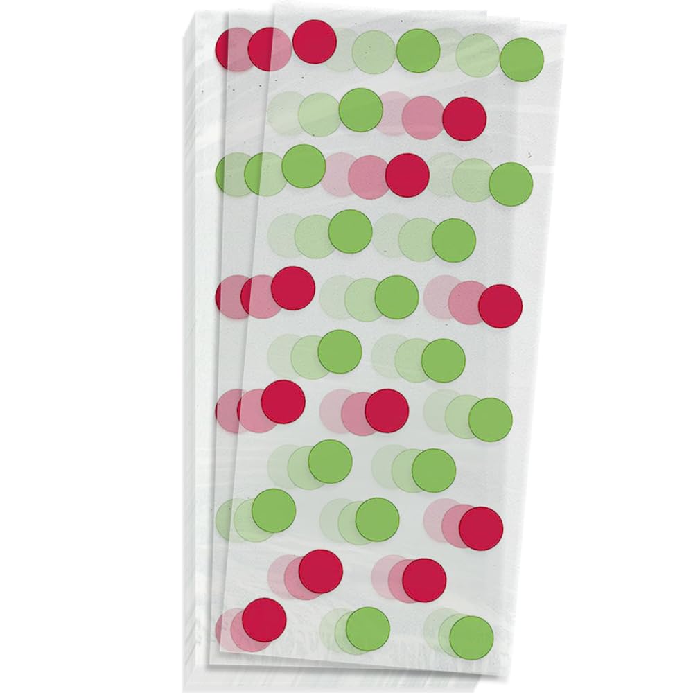 Unique Polka Dot Cellophane Bags, 11