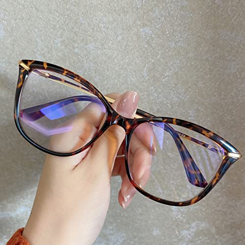 Occhiali da lettura da donna con montatura Cat Eye, eleganti occhiali da computer con blocco della luce blu, lettori con cerniera a molla TR90 (Colore : Nero, Dimensioni : 3.0 x)