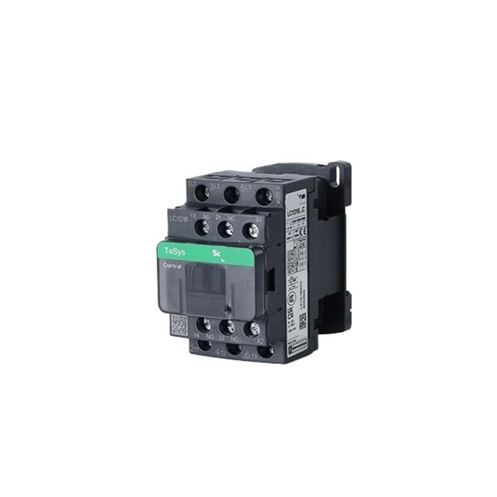 Contacteur ca tripolaire noir LC1D18 18A 36V appareil de commande pour moteur triphase
