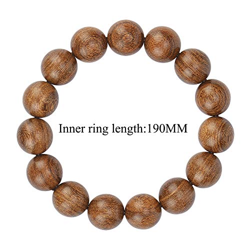 Image of Prayer Bead bracelet Mala Beaded Bracelets for Men Women 12 /15MM 