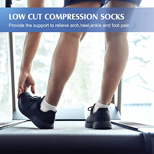 Yeug Copper Compression Socks For Men & Women Circulation- Arch Ankle Support For Athletic Running Medical Cycling（L/Xl #TOP2