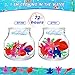 96 Pieces Water Growing Sea Creatures Grow Animals Under the Sea Party Favors Expandable Oceanic Animals Sensory Sea Life Creatures Animals Educational Learning Toy for Ocean Party Supplies Gift