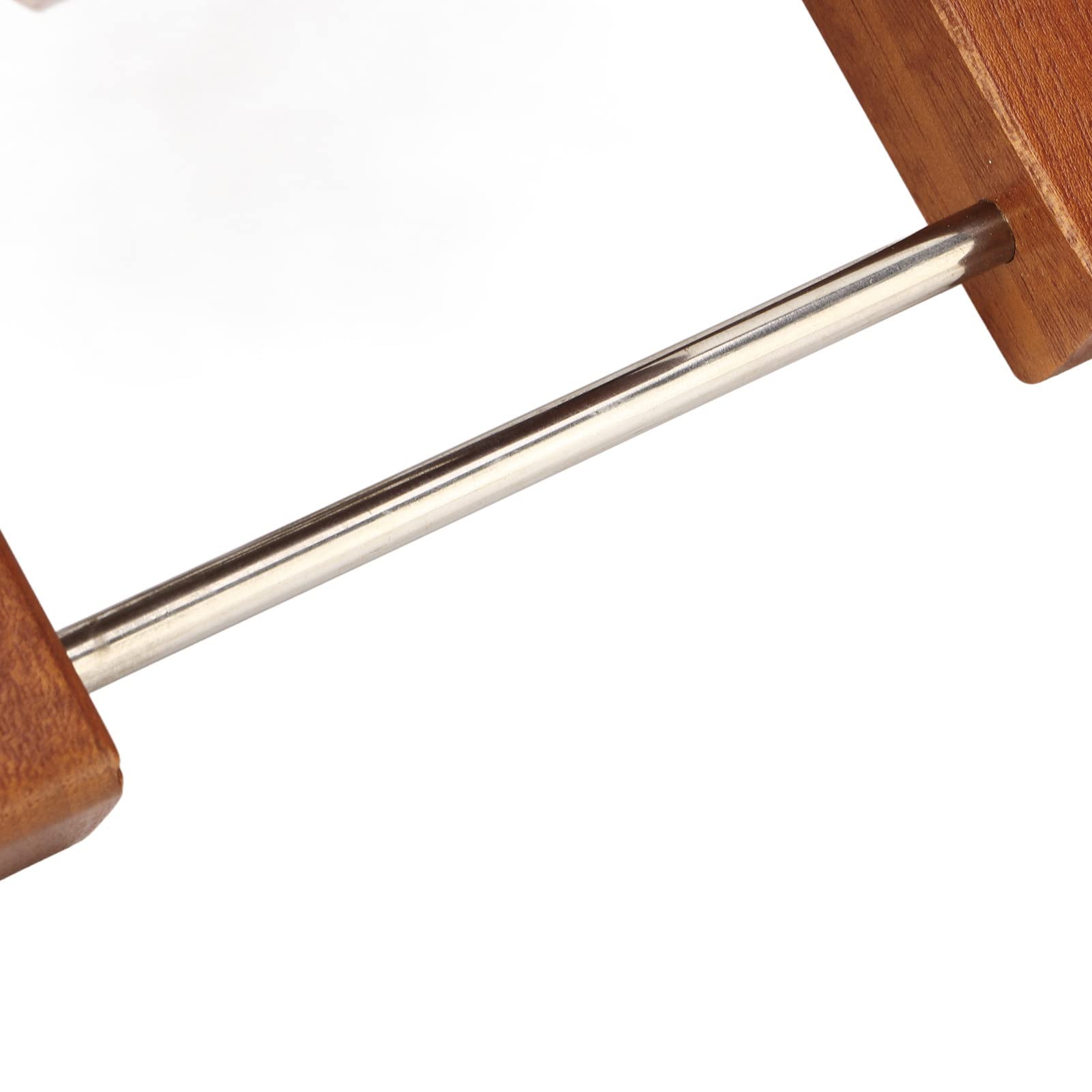 Poggiapiedi per chitarra, postura corretta Poggiapiedi per chitarra classica in legno di alta qualità regolabile in altezza Stile elegante per chitarra (Legno di frassino)