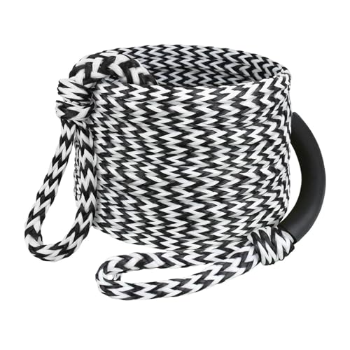 Corde de remorquage bateau anti-choc 60 pieds pour sécuriser la bouée de vos enfants