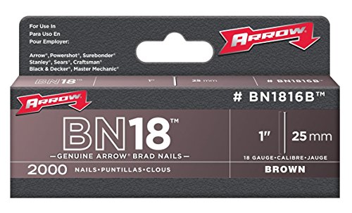 Clou BN Arrow Fastener 2,5 cm BN1816BCS pour fixation de finition - 2