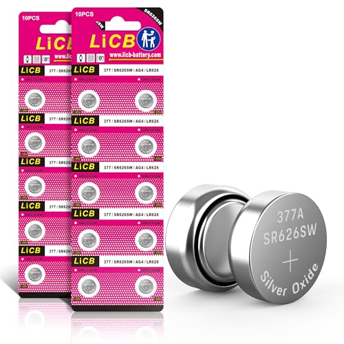 Pilas para reloj LiCB SR626SW 20 unidades