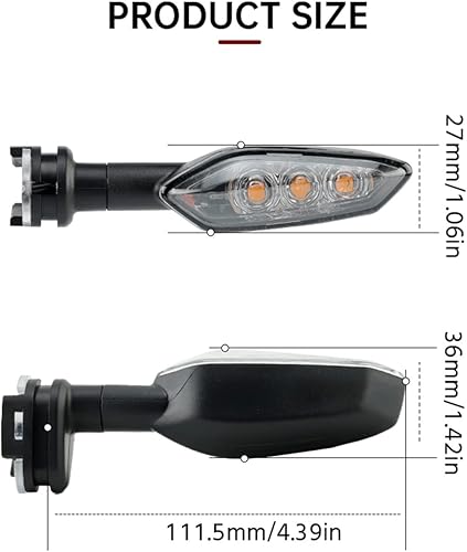 Miniatura 3 de DITVA Luz de señal de giro LED para Yamaha para FZ 16 250 para FZS 150 para FZ1 para FZ8 para Tenere 700 XSR para Tracer 900 para GT Accesorios de