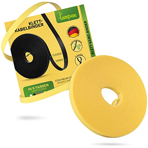 lampox - Serre-câbles - Rouleau de bande - Gestion des câbles - Refermable à découper - Serre-câbles Cover