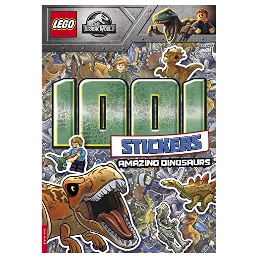 LEGO Jurassic World: 1001 Stickers: Amazing Dinosaurs