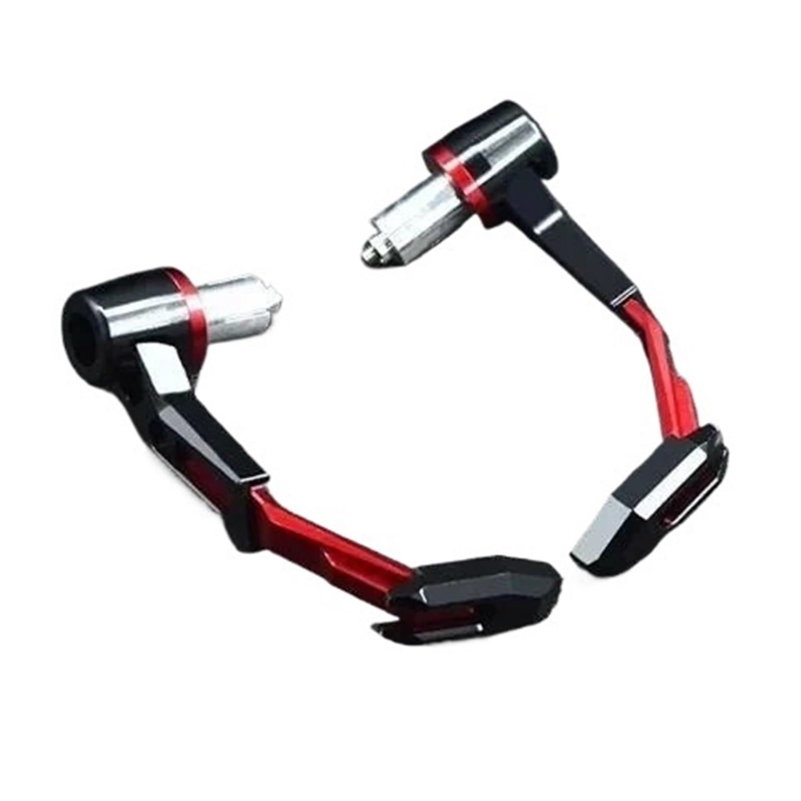 JKELPV Motorcycle Brake Clutch Lever Hand Guard Protector Gear Modification Accessories Handguard Shield Motorcycle Hand Guards(Red)