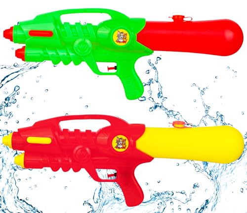Image of Zest 4 Toyz Holi Pichkari High Pressure Water Gun Toy Long Water Gun Holi Combo of 1 Pkt Holi Color & 100 Water Balloons for Kids Boys and Girls (Assorted Colours)