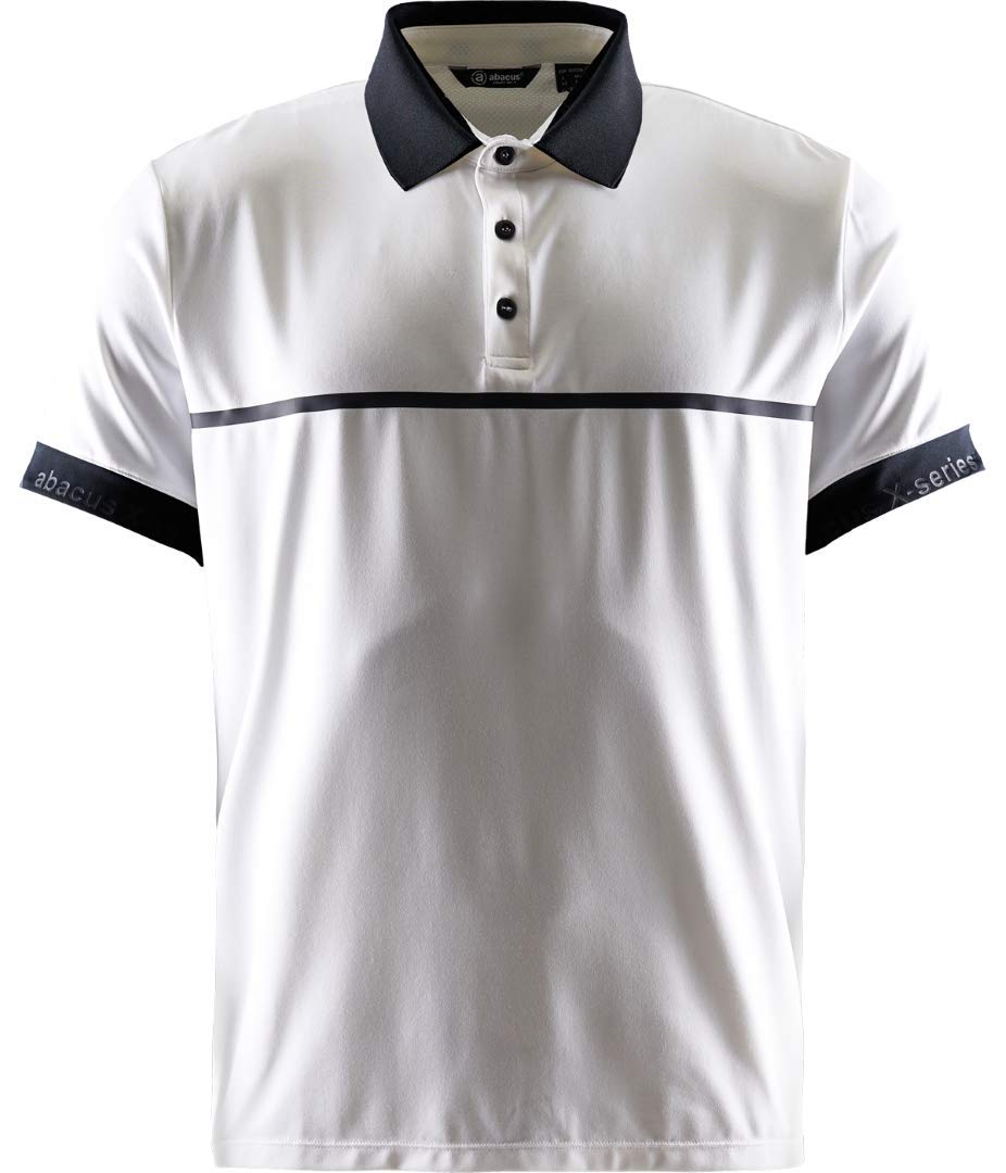 ABACUS High Performance Cooling UV-Protection Stretchable Men Fusion 37.5 Short Sleeve Polo Shirt