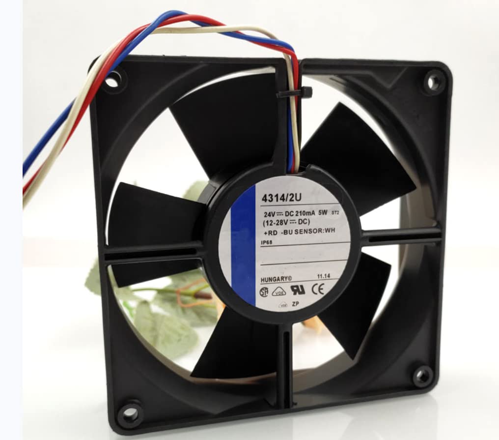 Amazon.com: for 4314/2U 24V 210mA 5W 120X120X32MM 3-Wire Cooling 