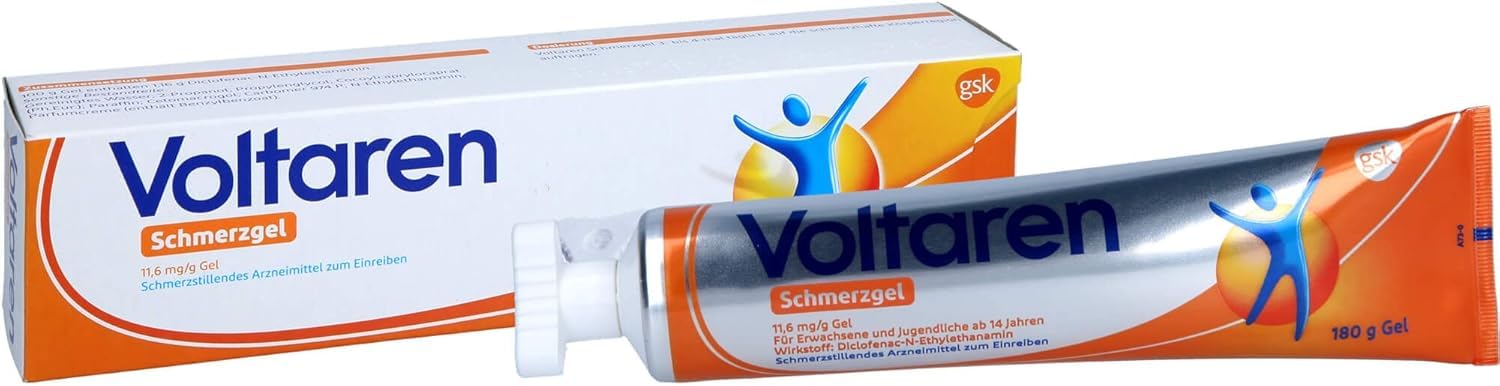 Voltaren Schmerzgel mit Komfort-Drehverschluß 2x180g