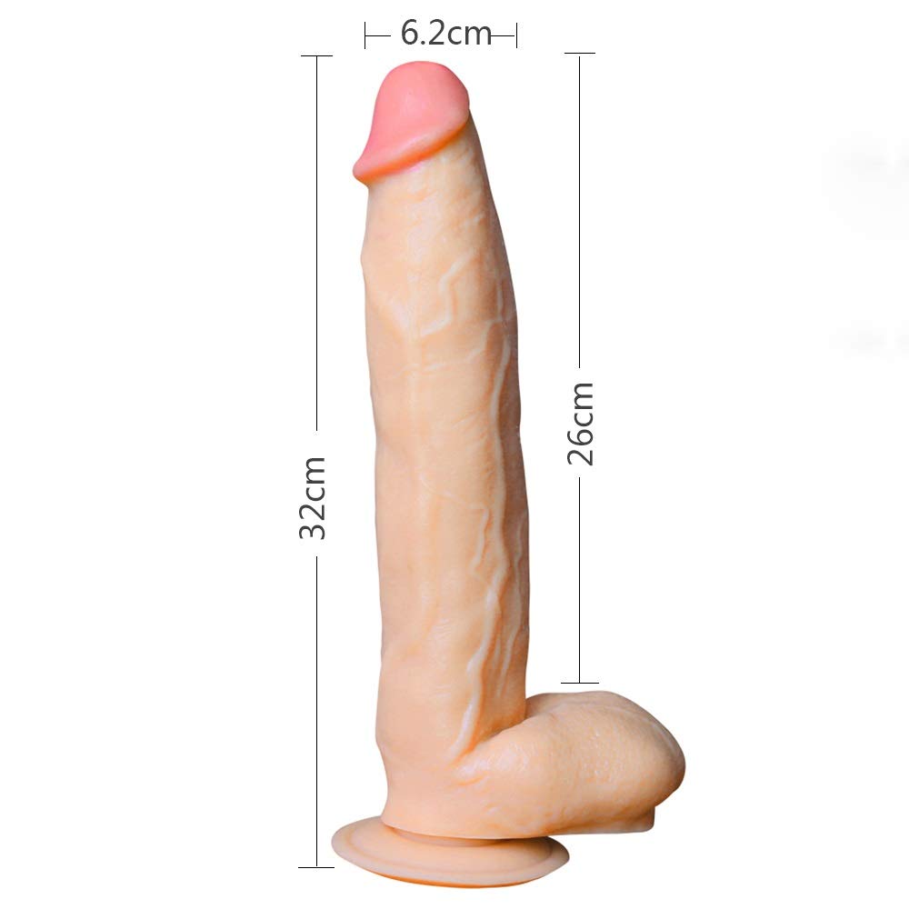 YTDJO Super Massage Adult for Women Mini Flexible Personal Massage with Suction Good Choice for Women (Color : Beige)