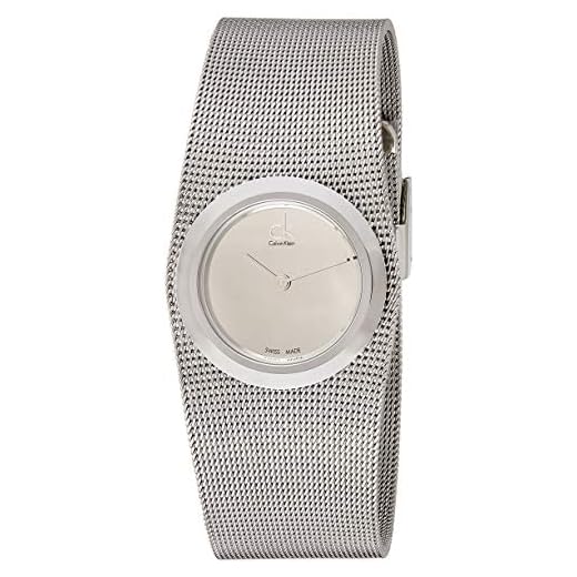 Calvin Klein Damer analog kvarts klocka med rostfritt stål armband K3T23128