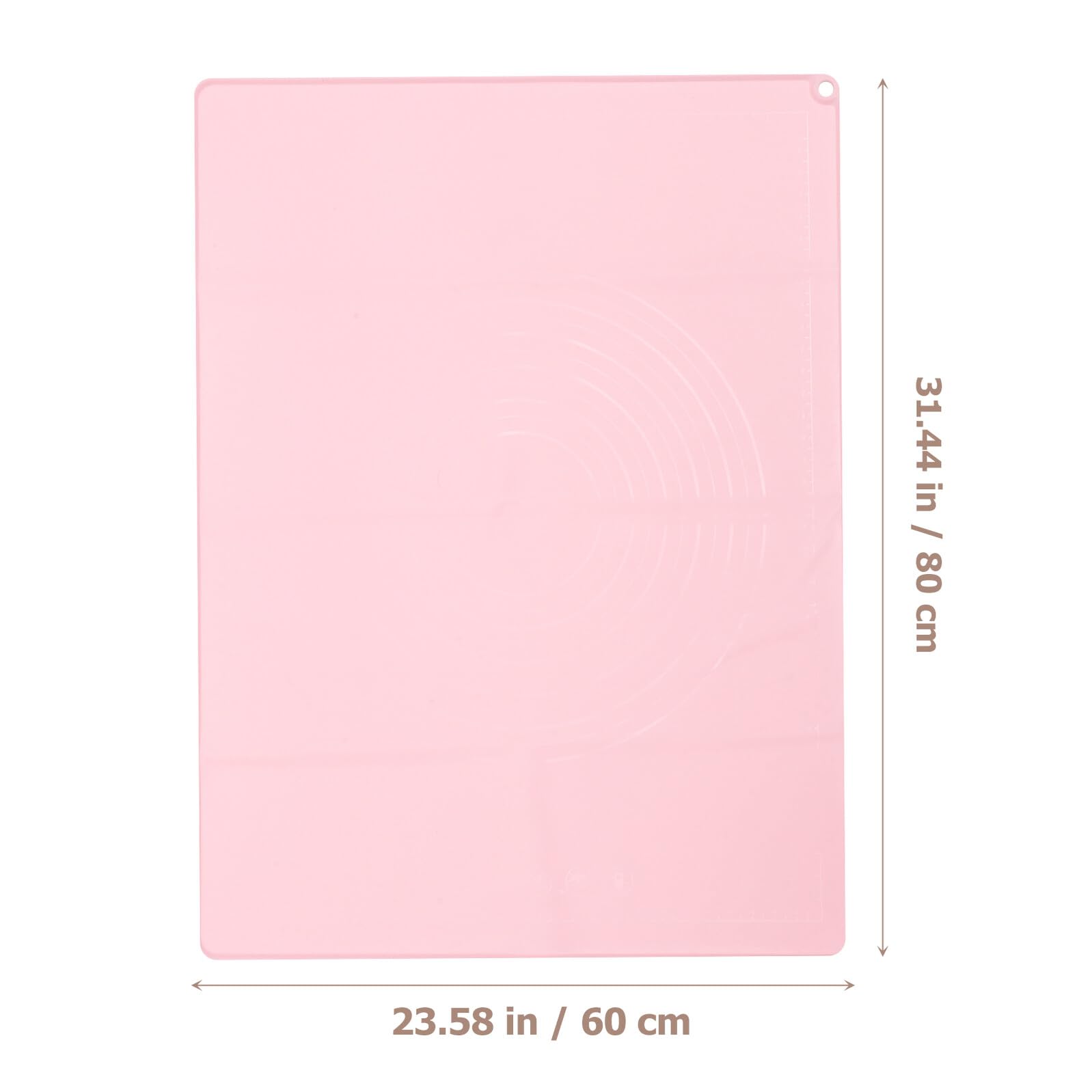 Tappetino in Silicone per Impastare Scala Resistente all Usura per Uso Domestico Non Appiccicoso Facile da Pulire Antiscivolo