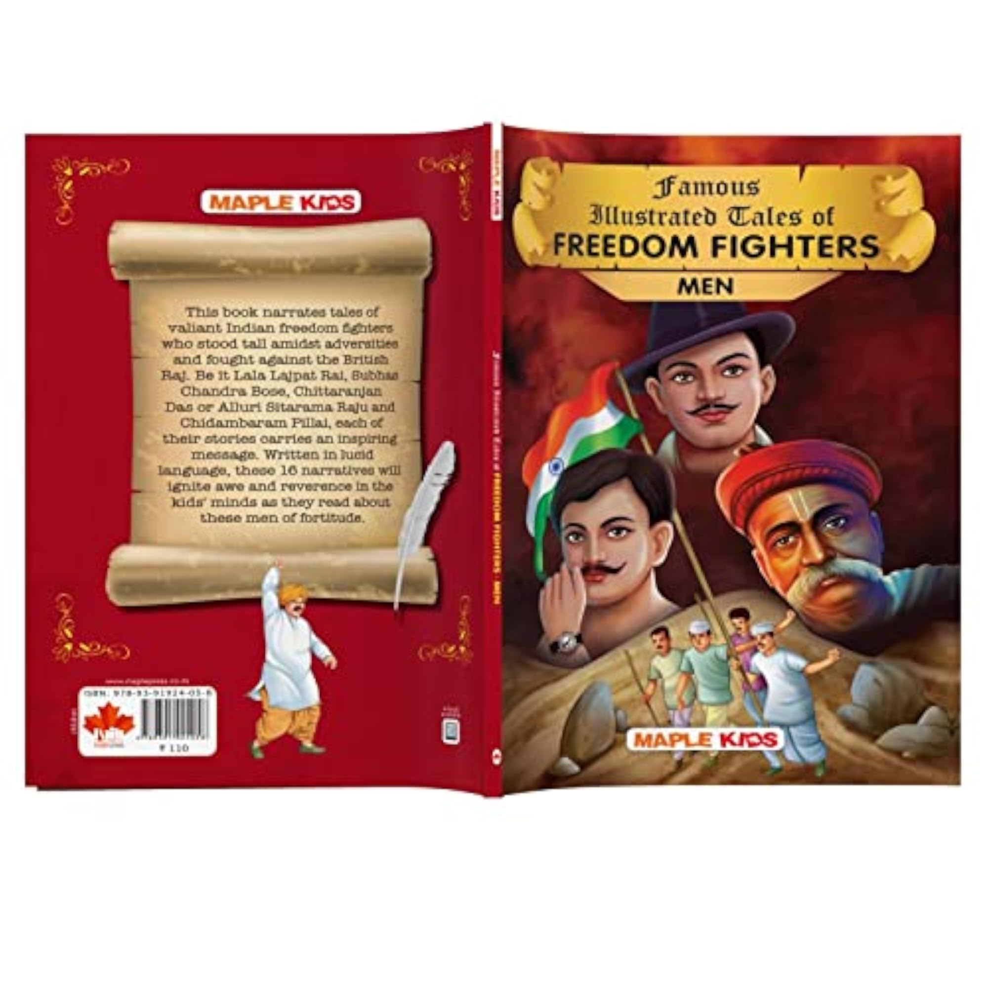 Indian Freedom Fighters Illustrated Story Book