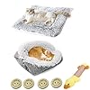 Warm Plush Foldable Dog Bed – Super Soft Puppy Bed House Nest for Your Pet