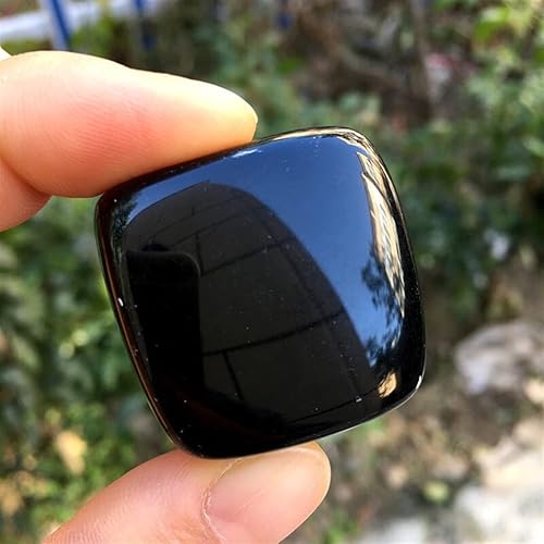 Healing Aura Crystal Bsidian Large Crystal Tumbled Stones Gemstones Natural Quartz Cristal Mineral Piedras Aquarium Decoration Reiki Healing (Color