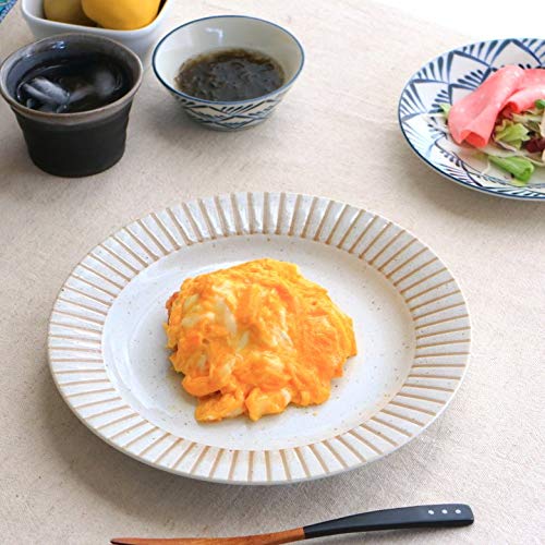 Amazon | cerapockke ラジアル 8寸 特大皿 26.5cm リム型8.0皿 丸皿 