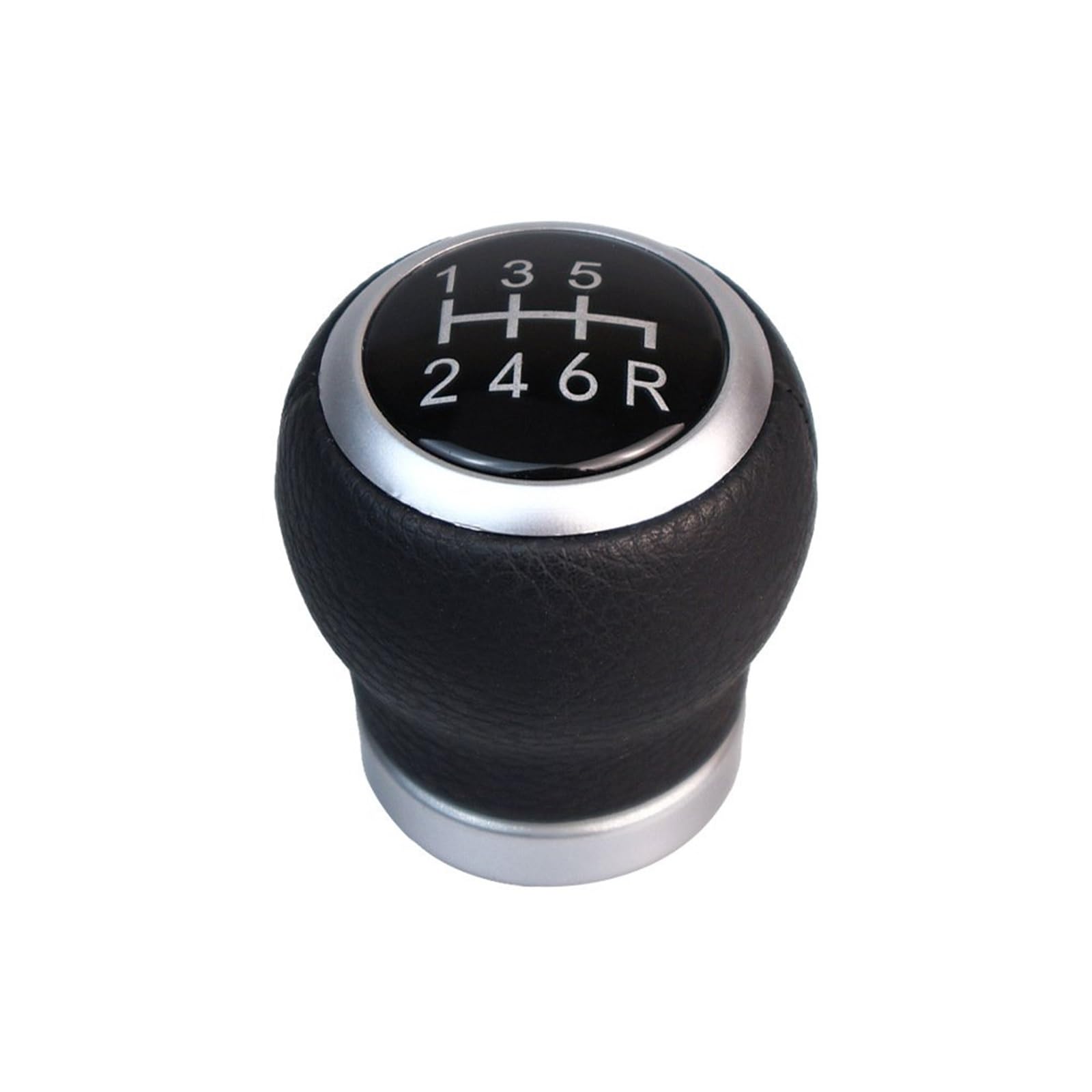 Aimazom Black Car Gear Shift Knob For Subaru For Impreza For Wrx For Sti 2010-2019 Manual Gear Shift Knob Shifter Lever Head For Modification And Replacement(,B)