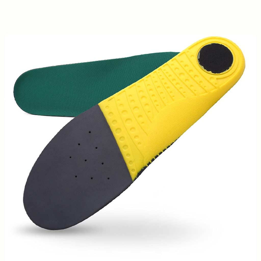 Insoles for Shoes Shock Absorption Orthopedic Shoe Insoles Light Weight Breathable for Men Women Size 270mm EU 40