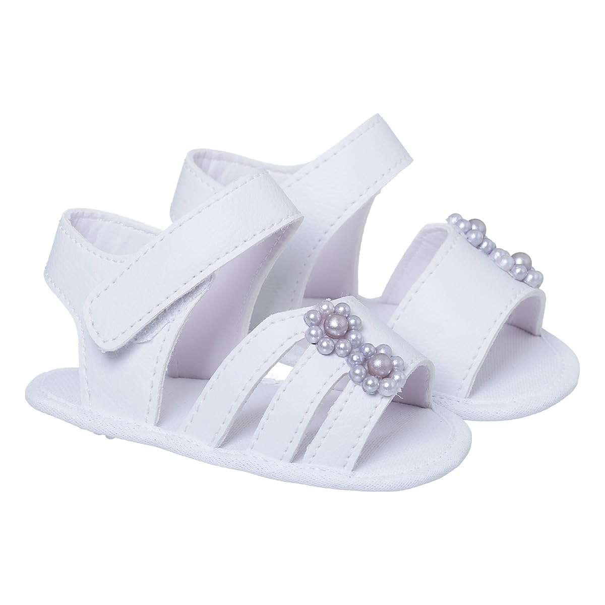 Sandália de Bebê Menina com Detalhe em Pérola em promoção! Veja a oferta e mais achadinhos de Sandálias & Chinelos Infantis 3 Hoje é o melhor dia para comprar Sandália de Bebê Menina com Detalhe em Pérola com aquele preço maroto! Promoção! Aproveite a oferta! 3