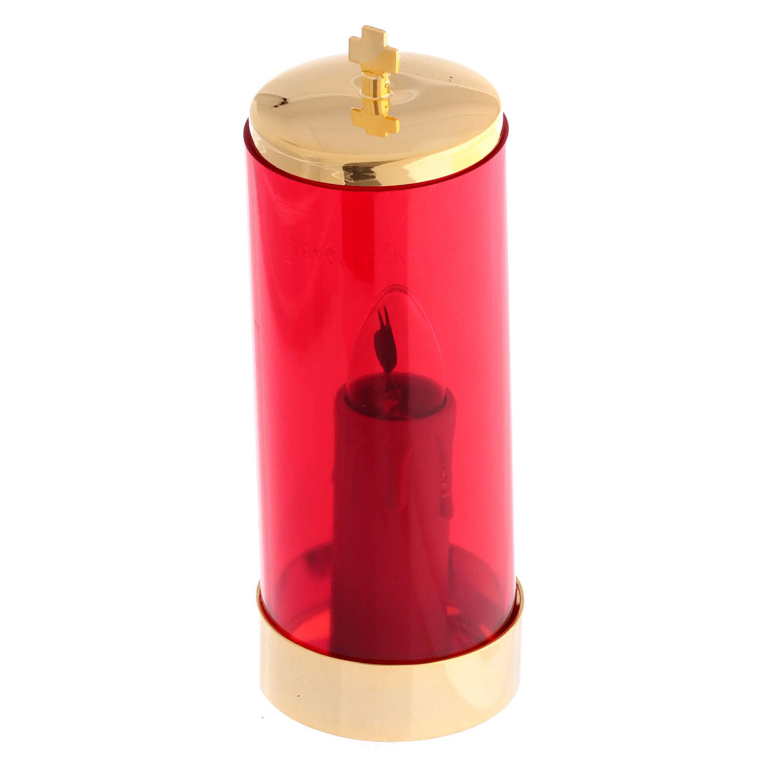 Ricambio 220V per lampada Santissimo Sacramento elettrica ottone dorato