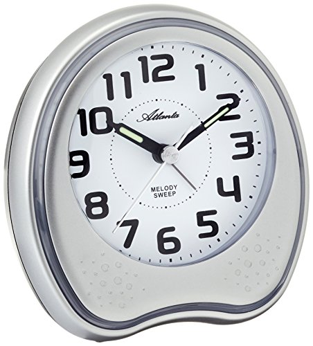 Preisvergleich Produktbild Atlanta Wecker Analog Silber 1747-19