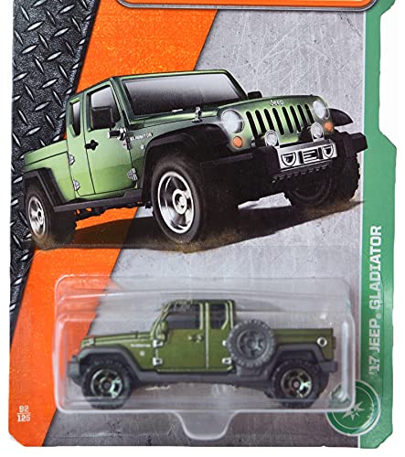 Matchbox Jeep Gladiator Verde 1:64 Escala 2022 miniatura 1