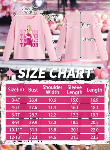 Image of Girl Country Music T-Shirt - Kids Singer Letters Graphic Birthday Shirts Gifts Fan Song Tour Concert Outfit Top