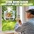 Jarkyfine Window Bird Feeder - 4 Strong 2.36" Suction Cups - Clear Acrylic Birdhouse for Outdoors, Removable Tray, Birdwatching Gift for Parents