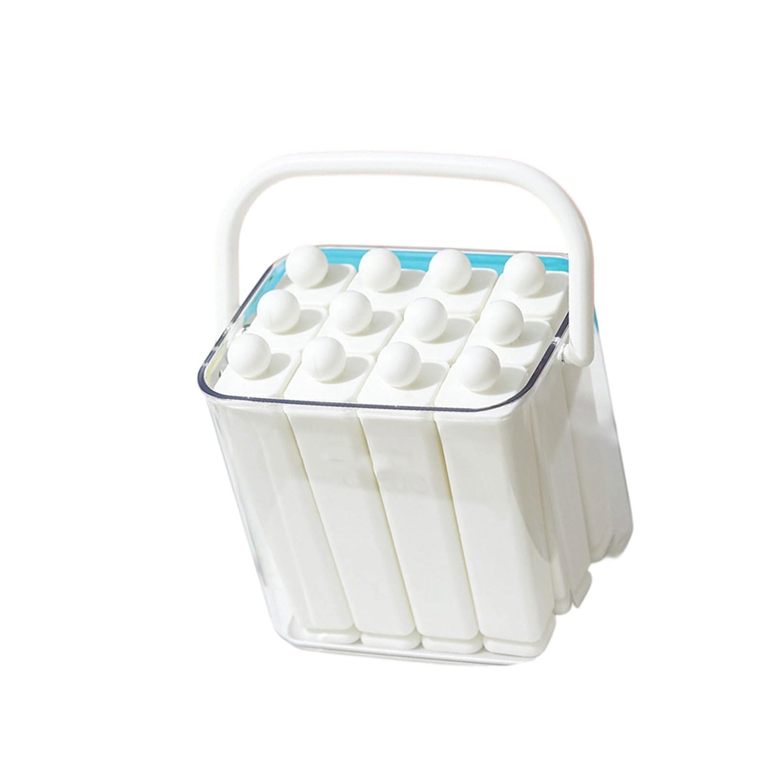 alloneslife Silicone Ice Stick Set with Lid Easy Release for Homemade Popsicles and Cocktails Easy Releases Ice Stick Mold