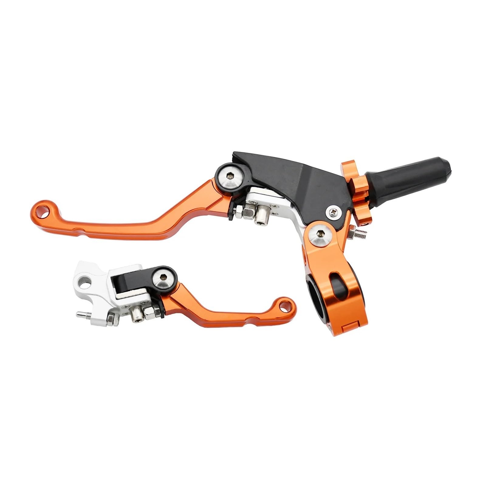 Nhgfdfs Kl Orange 2 Set Motorcycle Clutch Brake Lever Universal 22Mm Clutch Levers Brake Cnc Hydraulic Master Cylinder Handle For Ho&Nda