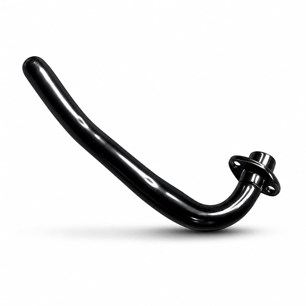 Bike Bend Pipe Exhaust Black Pipe for PASSION PRO UCE BS3,BS4,BS6 Model’s 4-image-2