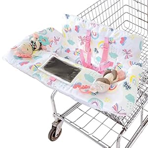 Travel Bug Baby and Toddler Shopping Cart Cover & High Chair Cover – Rainbows