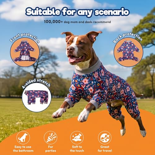 Pijama para perros grandes LovinPet Tiger XL miniatura 3