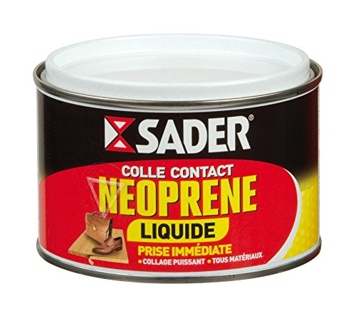 Sader Colle Contact Néoprène Liquide - Boîte de 250 ml