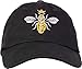 Ann Arbor T-shirt Co. Queen Bee | Funny, Cute, Cool Boss Lady Crown Alpha Top Baseball Hat Women Cap-Black