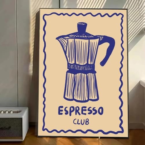 Affiches de boulangerie et café pour décoration murale de salle de jeux