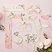 Produktbild Ginger Ray Floral Hen Party Rose Gold 10 Stück, 10er-Pack