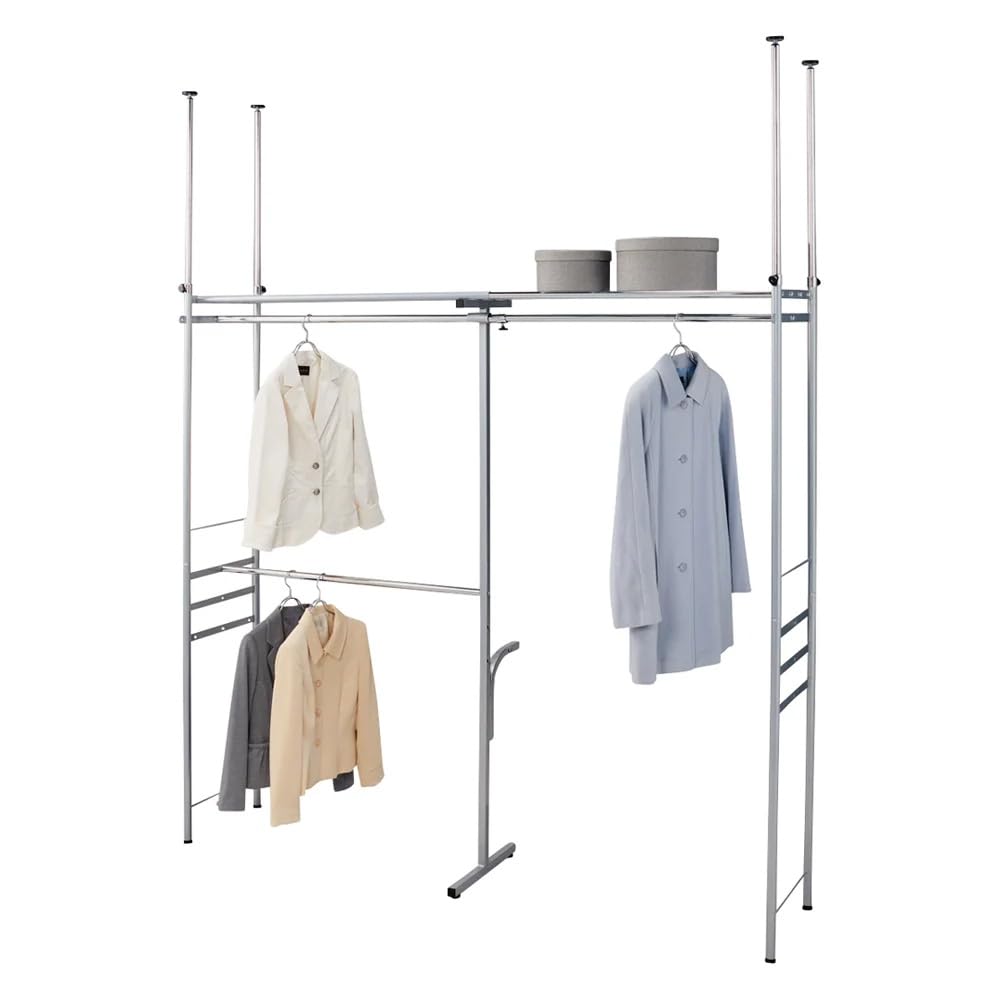 未開封　ツッパリウォークインクローゼット　ハンガーラック　ディノス　突っ張り棒 未開封 ツッパリウォークインクローゼット ハンガーラック