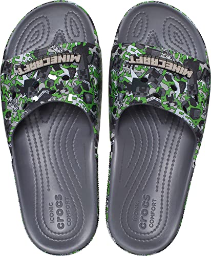Crocs Unisex-Adult Classic Minecraft Slide Sandal4