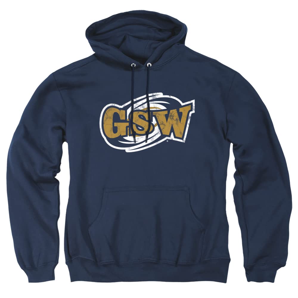 LOGOVISION Official Collegiate Distressed Primary Logo Adult Pullover Hoodie Collection — view 337